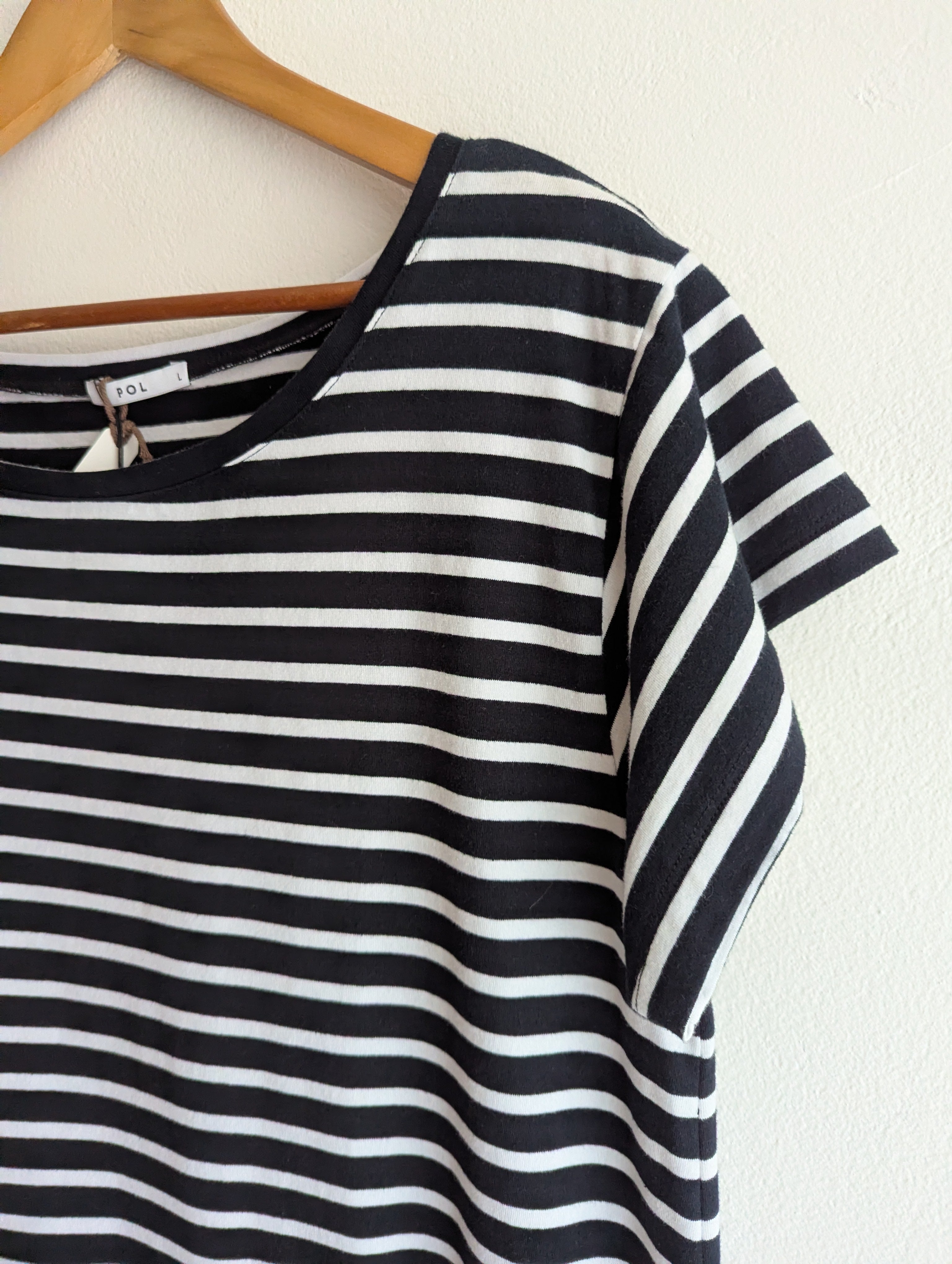 POL Contrast T-shirt Dress