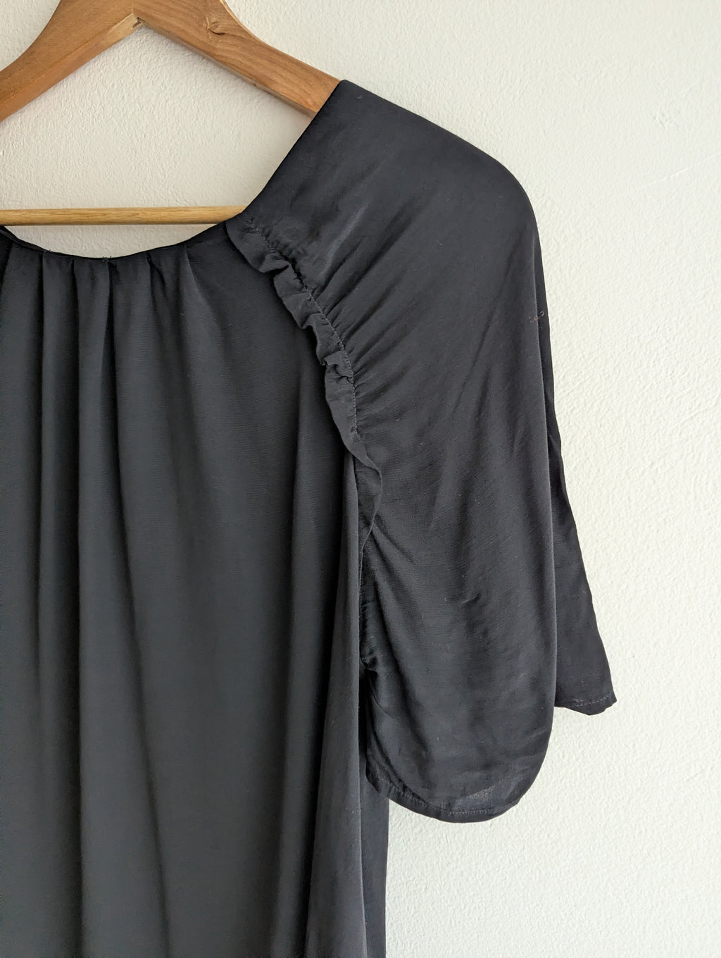 Massimo Dutti Black Blouse