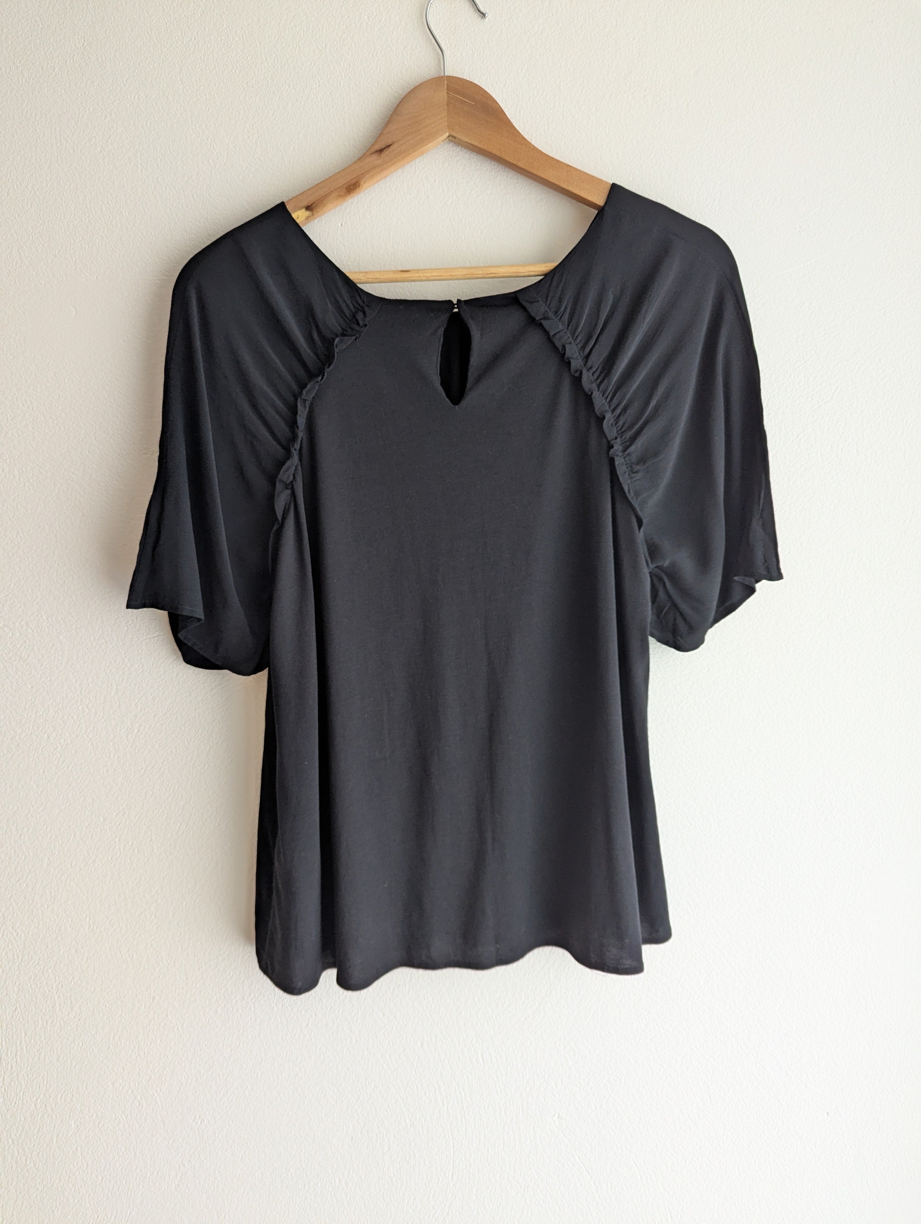 Massimo Dutti Black Blouse