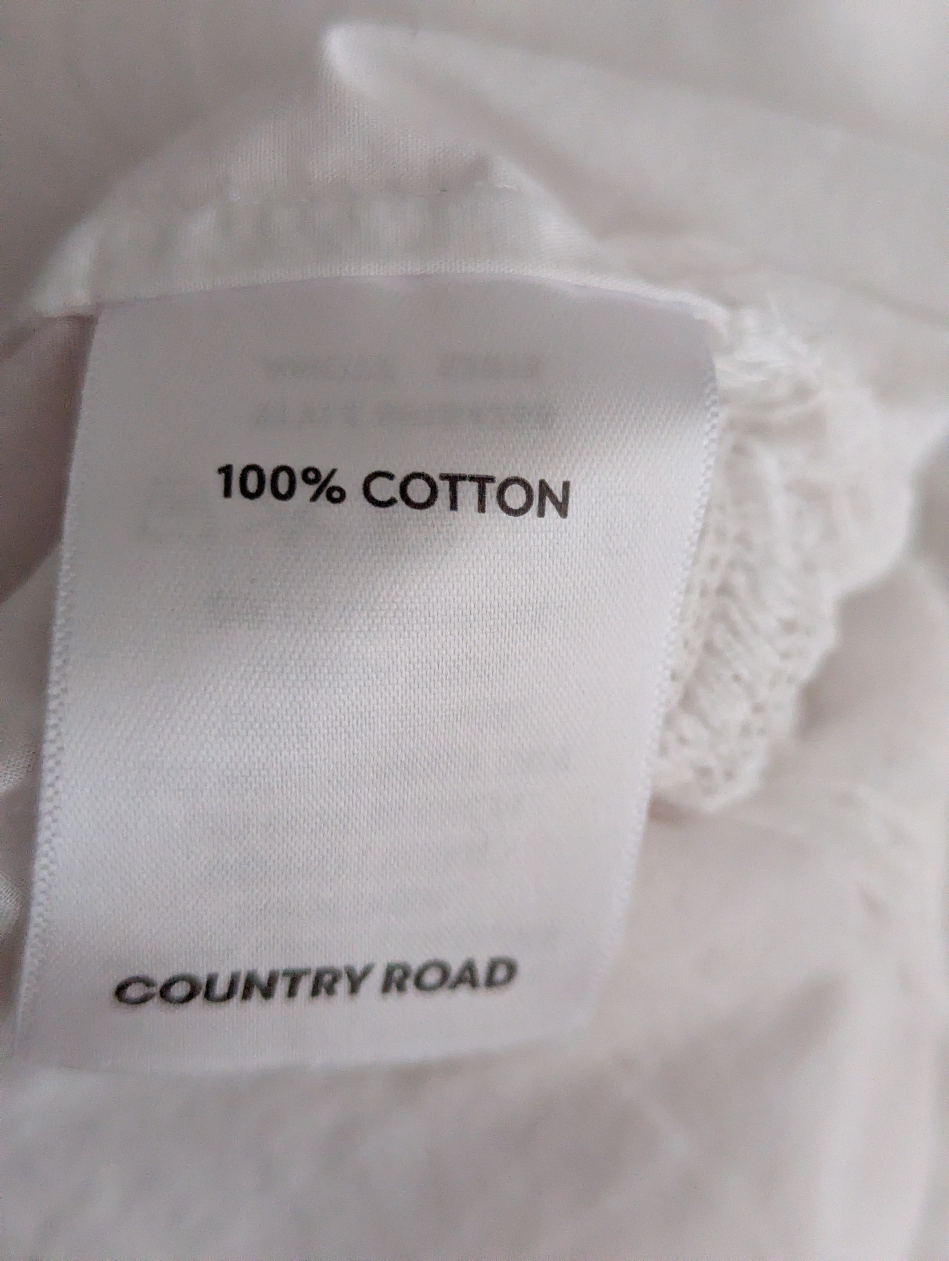 Country Road Pintuck Cotton Blouse