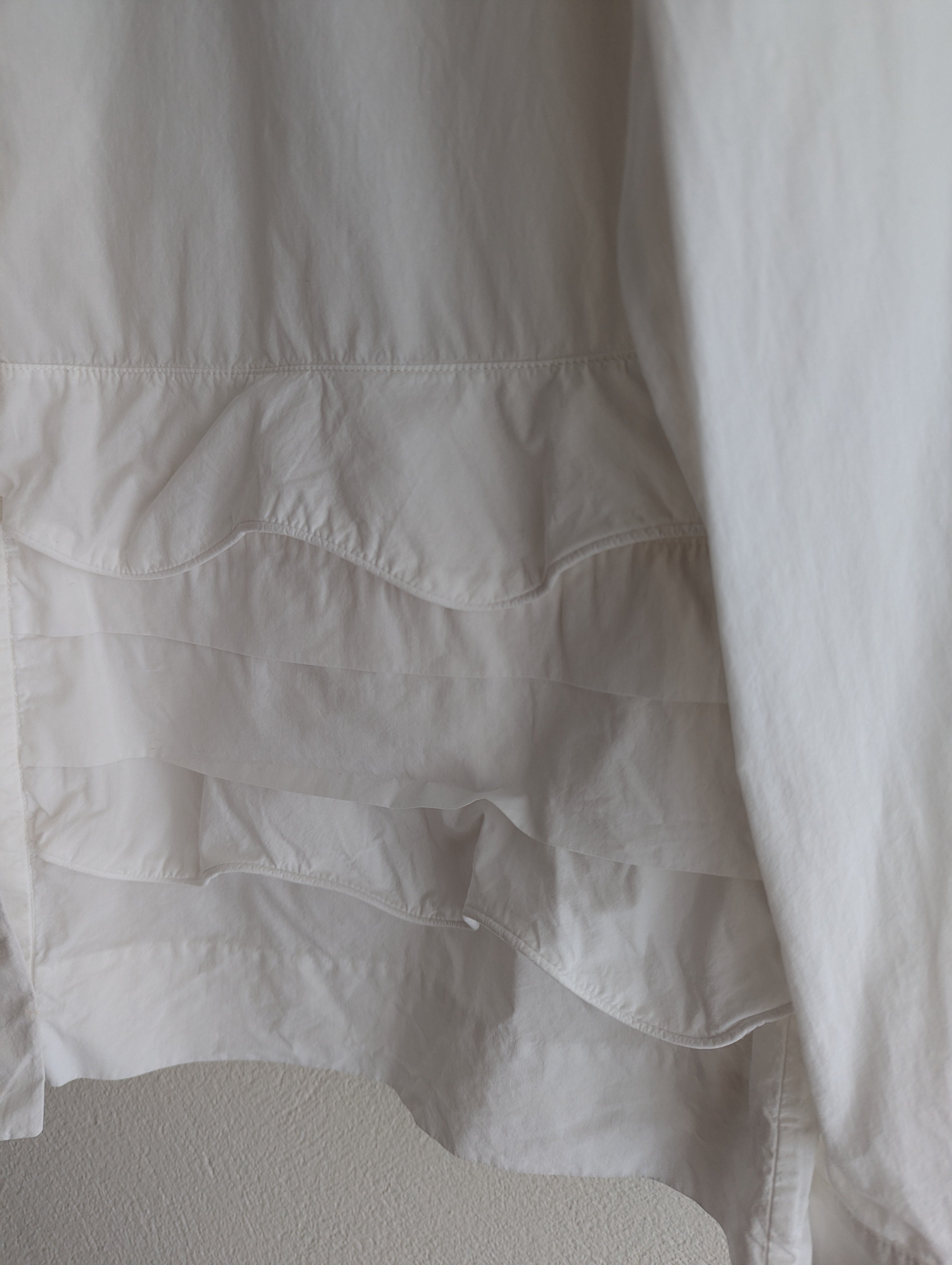 COS White Button Down Shirt