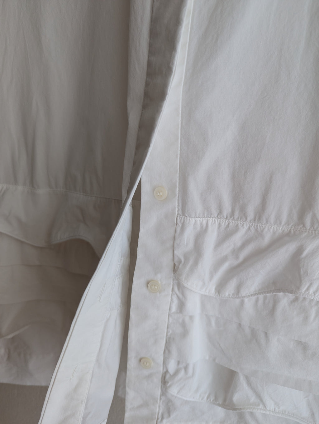 COS White Button Down Shirt