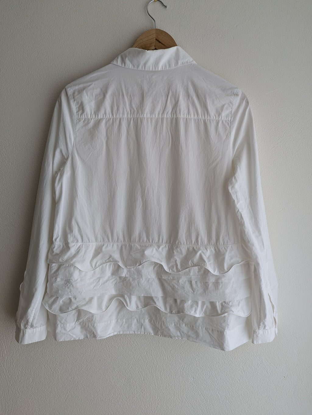 COS White Button Down Shirt