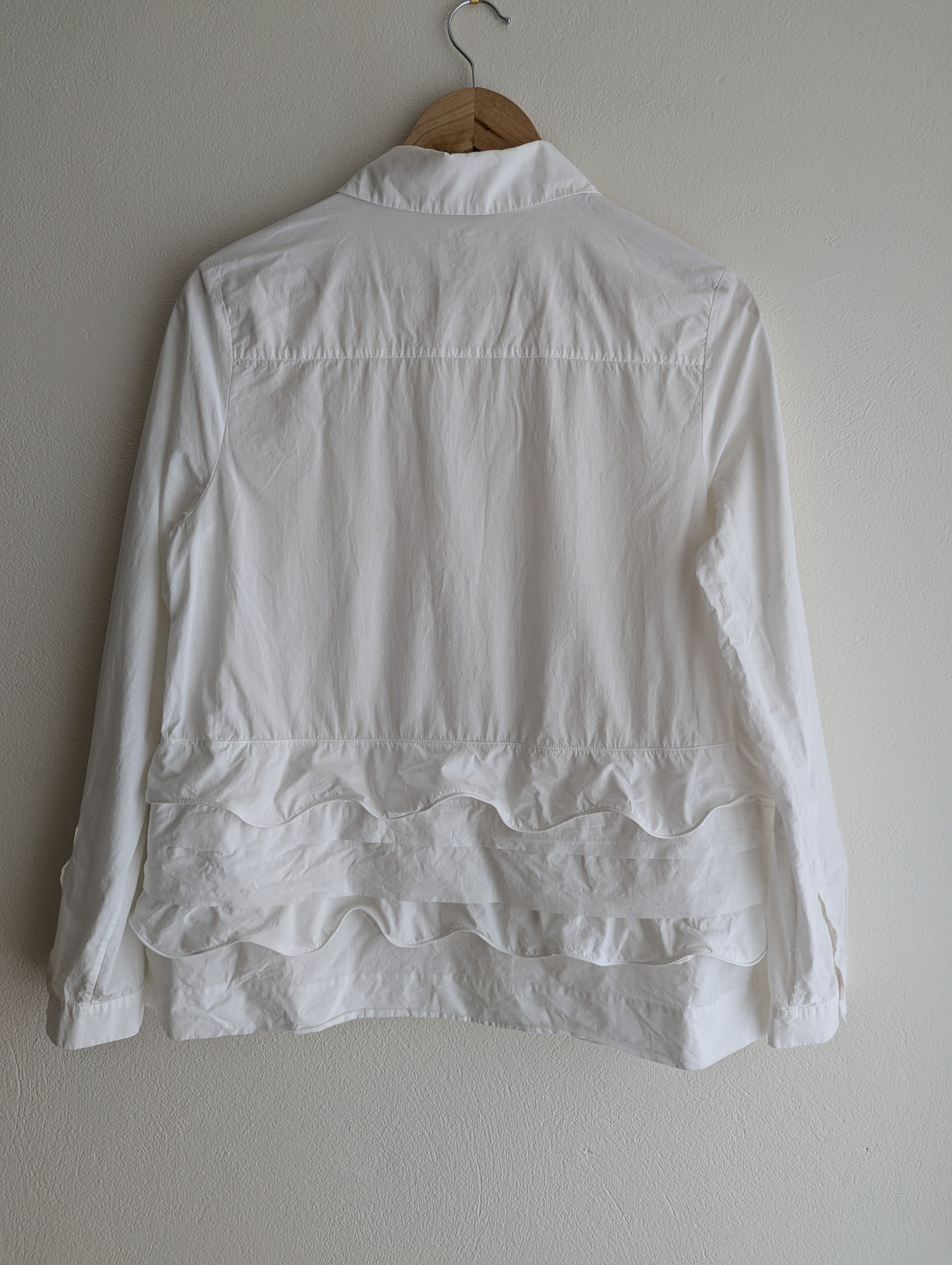 COS White Button Down Shirt