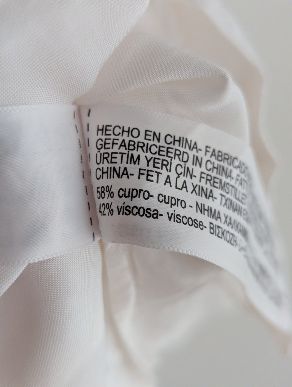 Massimo Dutti White Button-Down Shirt Dress