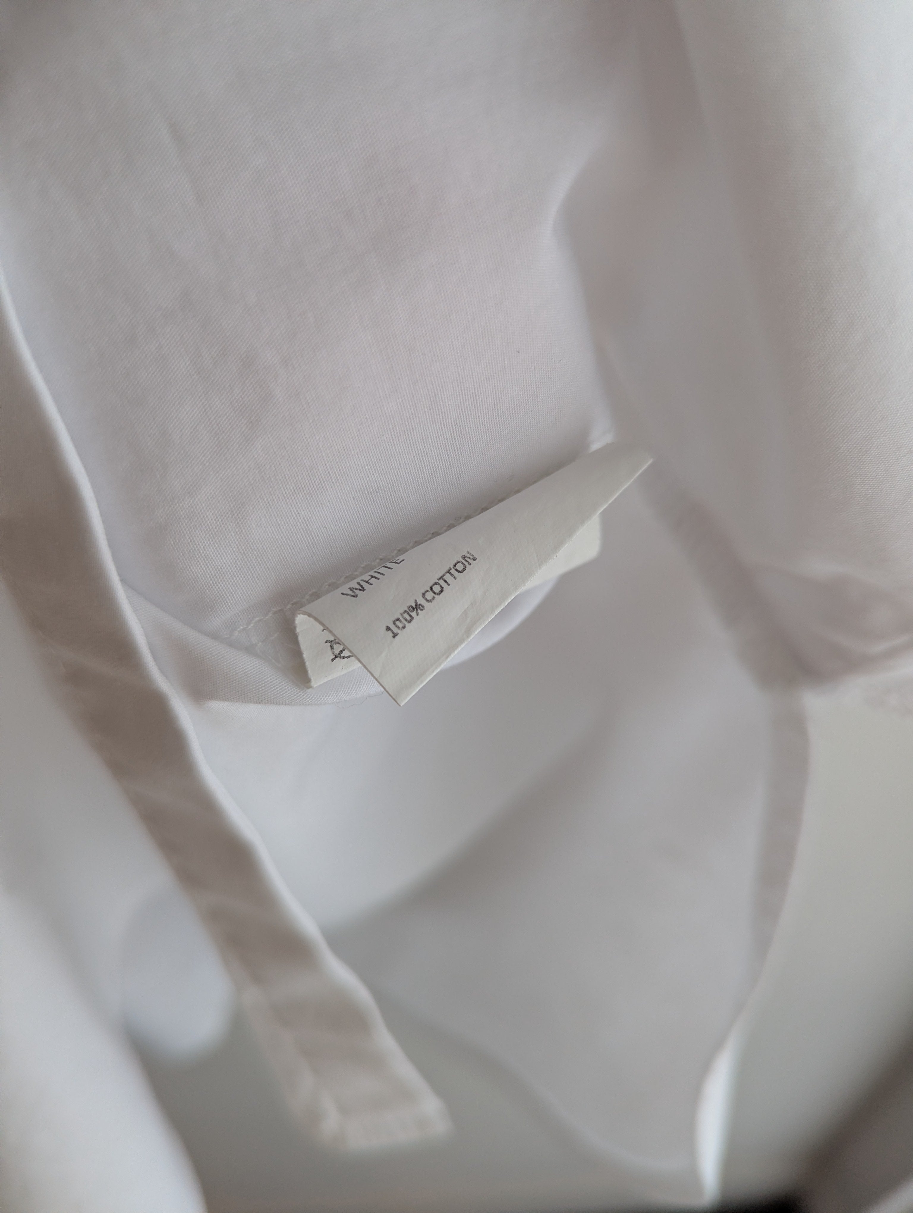 Luukaa White Button-Down Shirt Dress