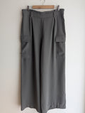 Veronika Maine Khaki Straight Trousers