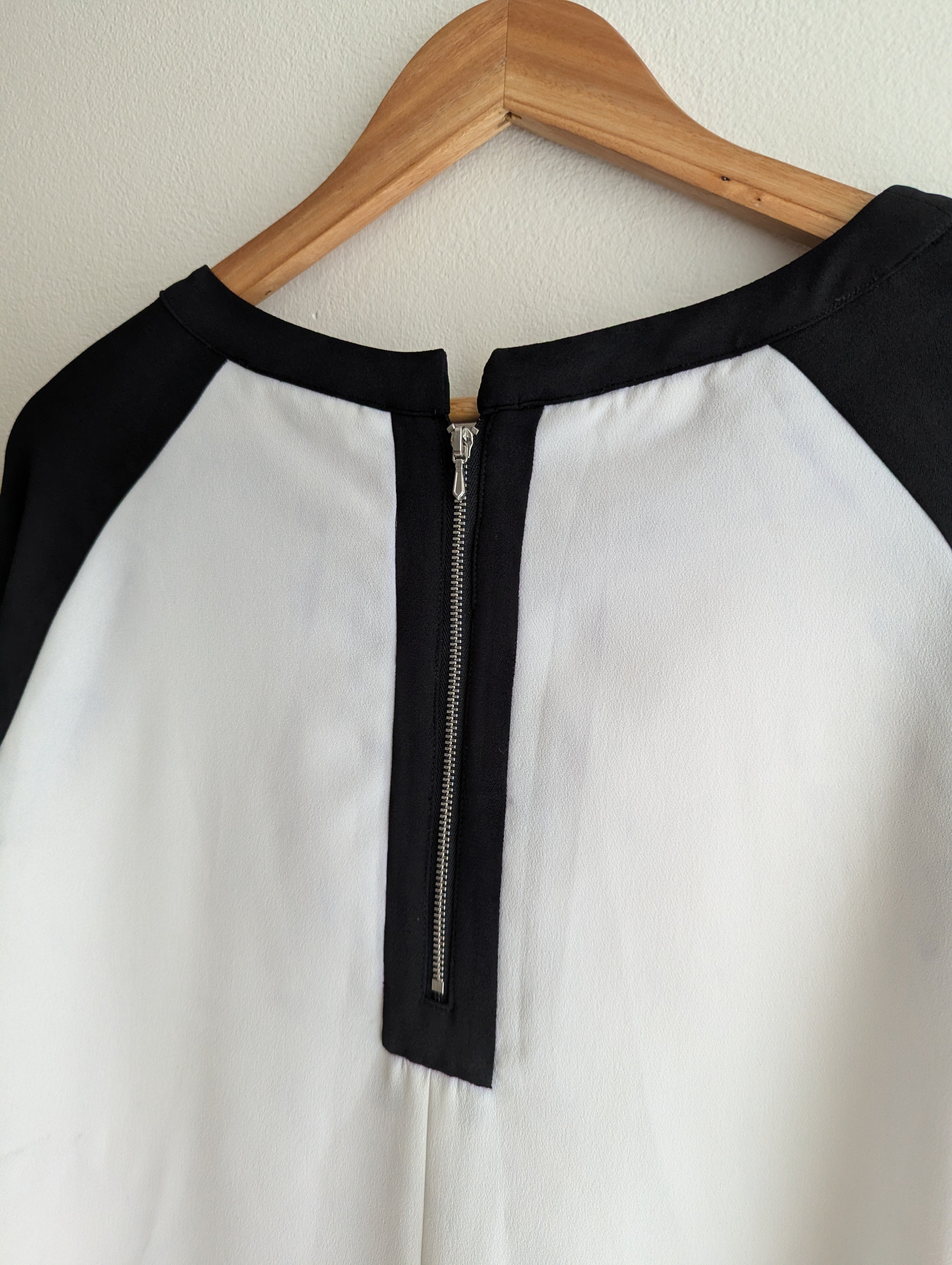 Bleu Blanc Rouge Long Sleeve Shift Dress