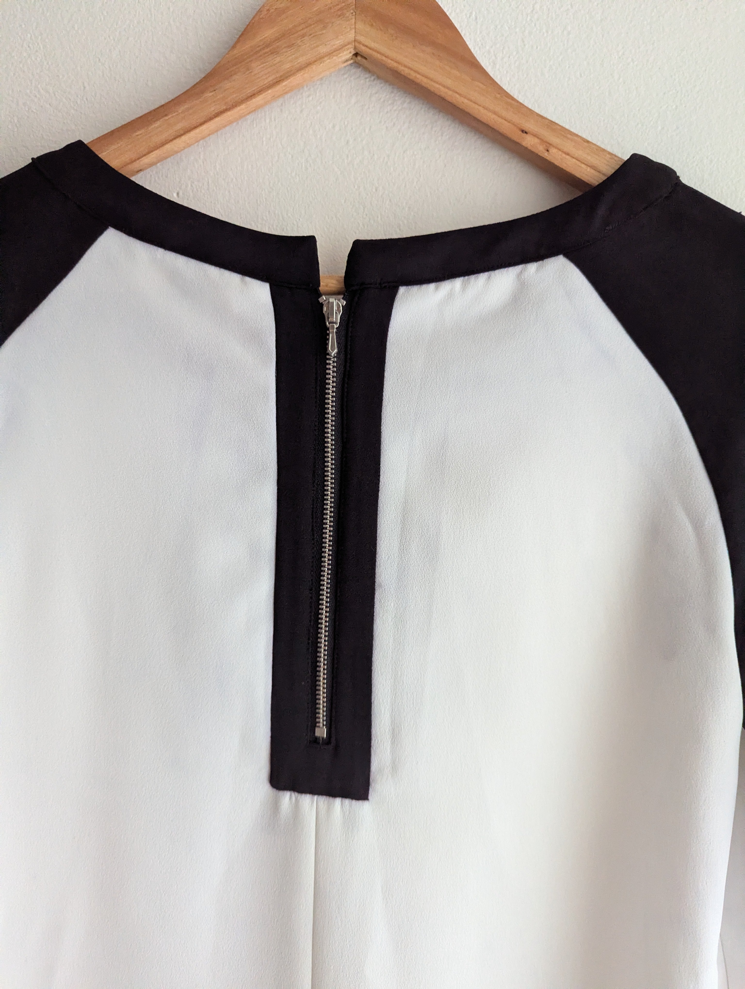 Bleu Blanc Rouge Long Sleeve Shift Dress