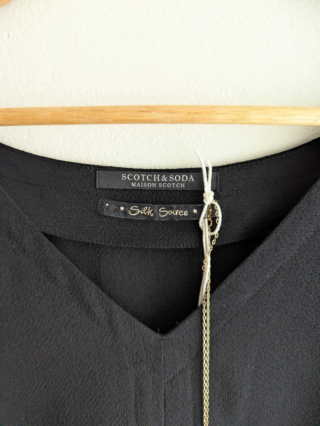 Scotch & Soda Black Shift Dress