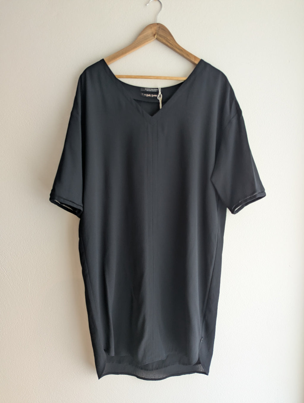 Scotch & Soda Black Shift Dress