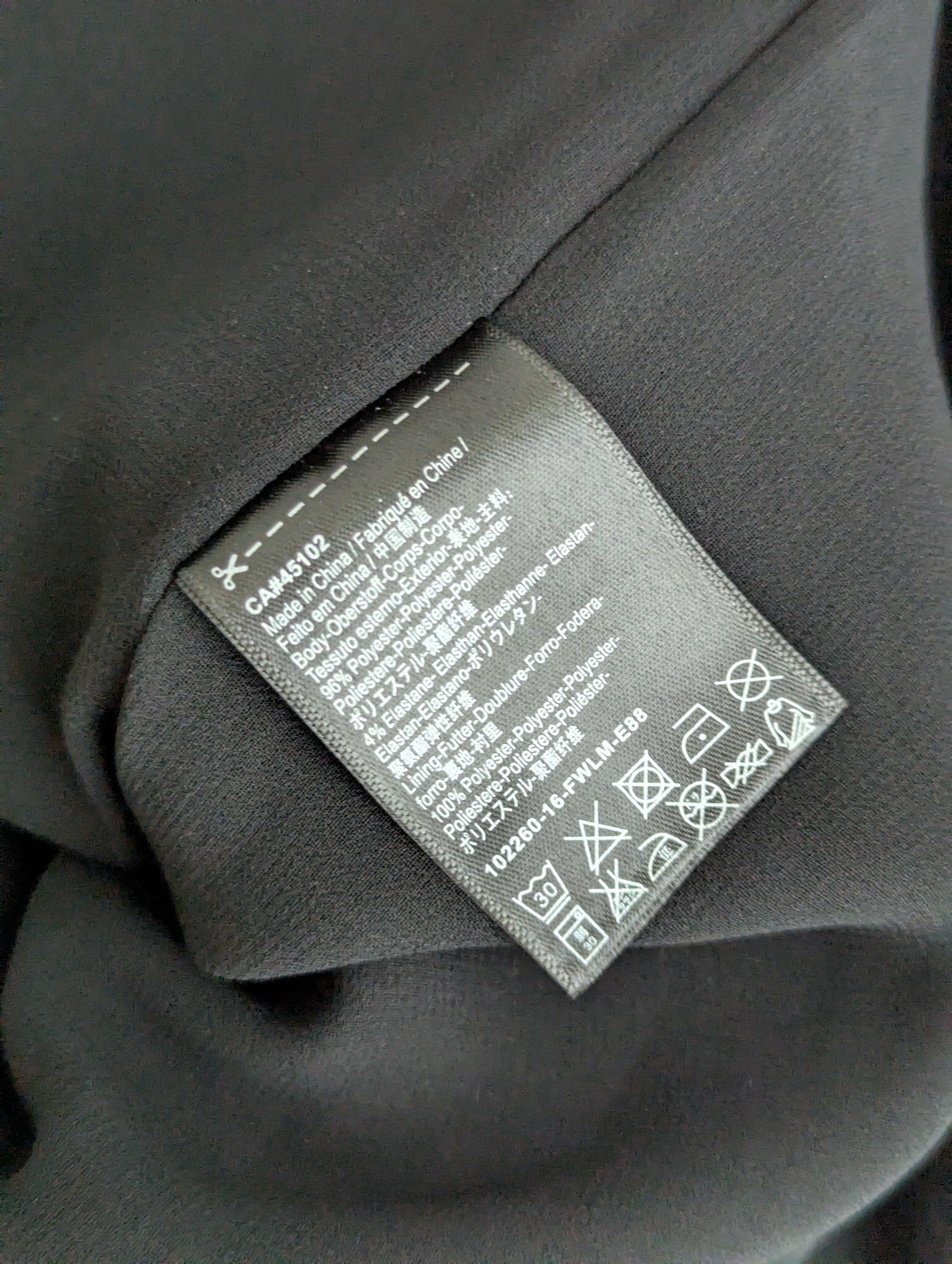 Scotch & Soda Black Shift Dress