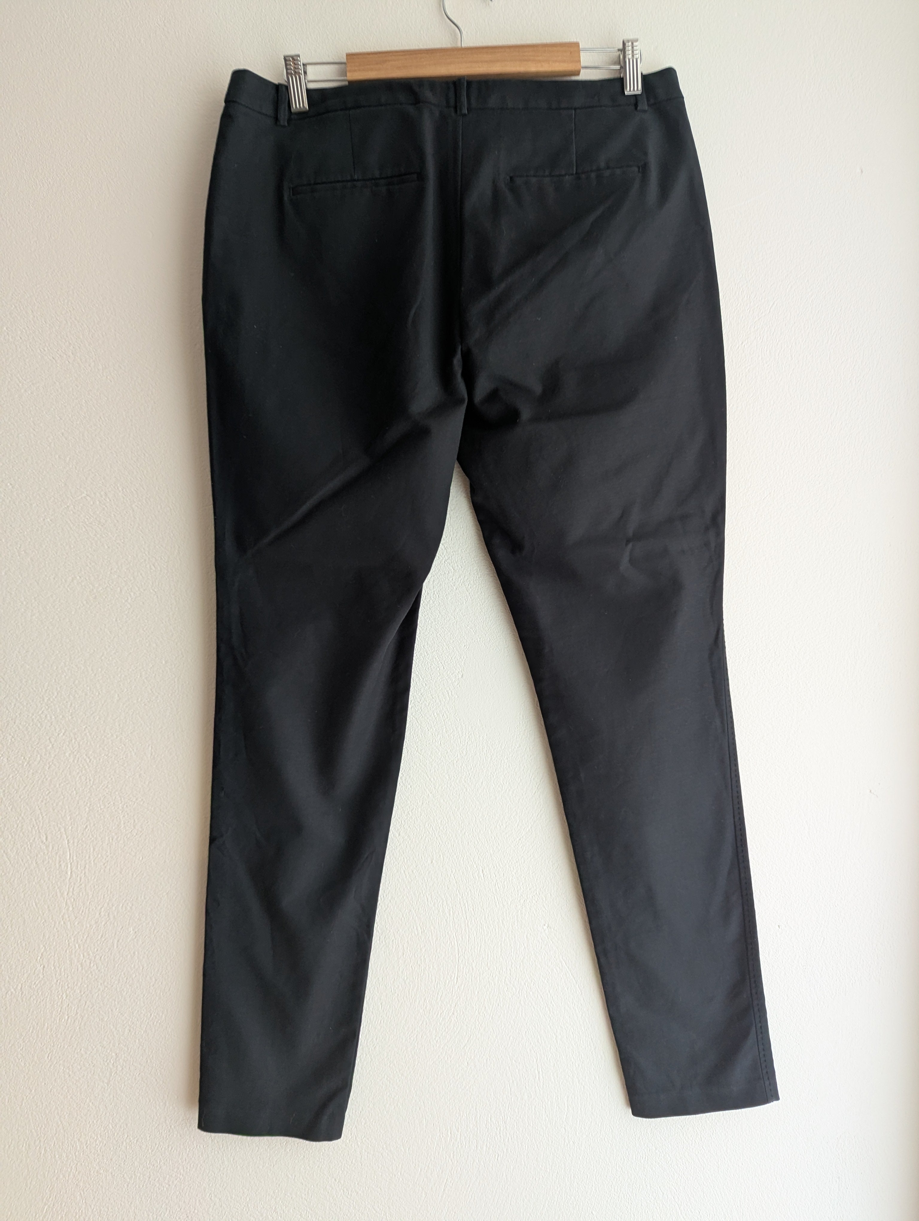 Country Road Black Chino Trousers