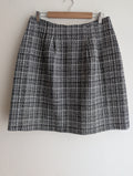 Review Tweed Black and White Skirt