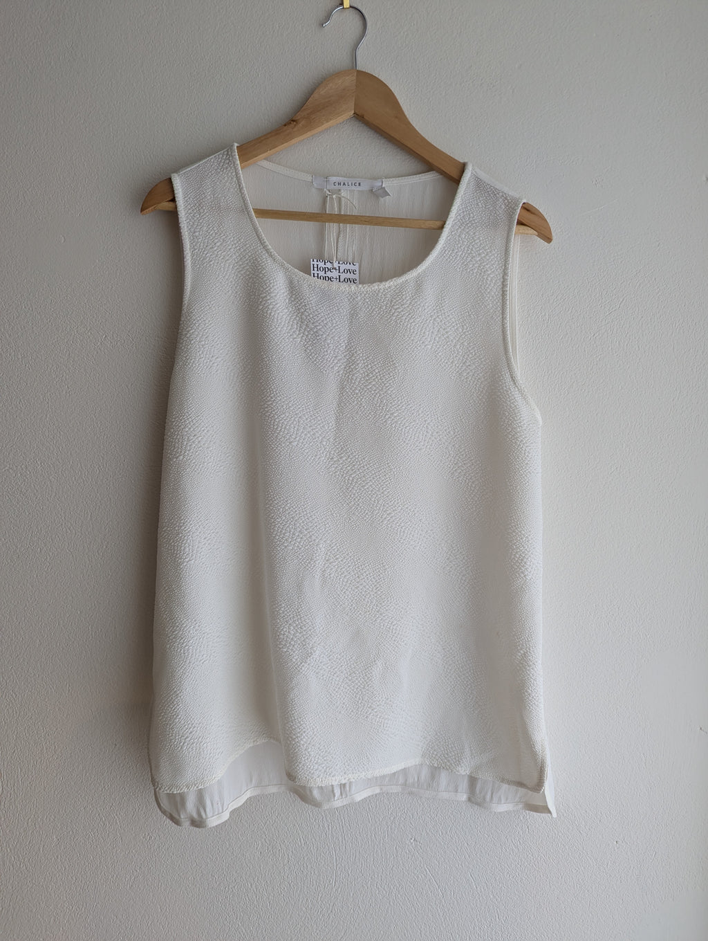Chalice Croc Texture Sleeveless Tank Top