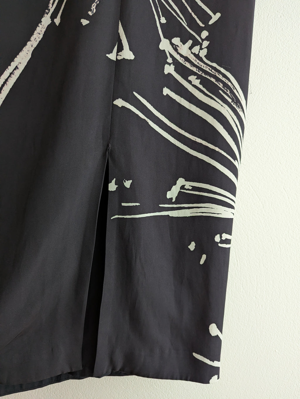 Ginger & Smart Silk Abstract Midi Dress