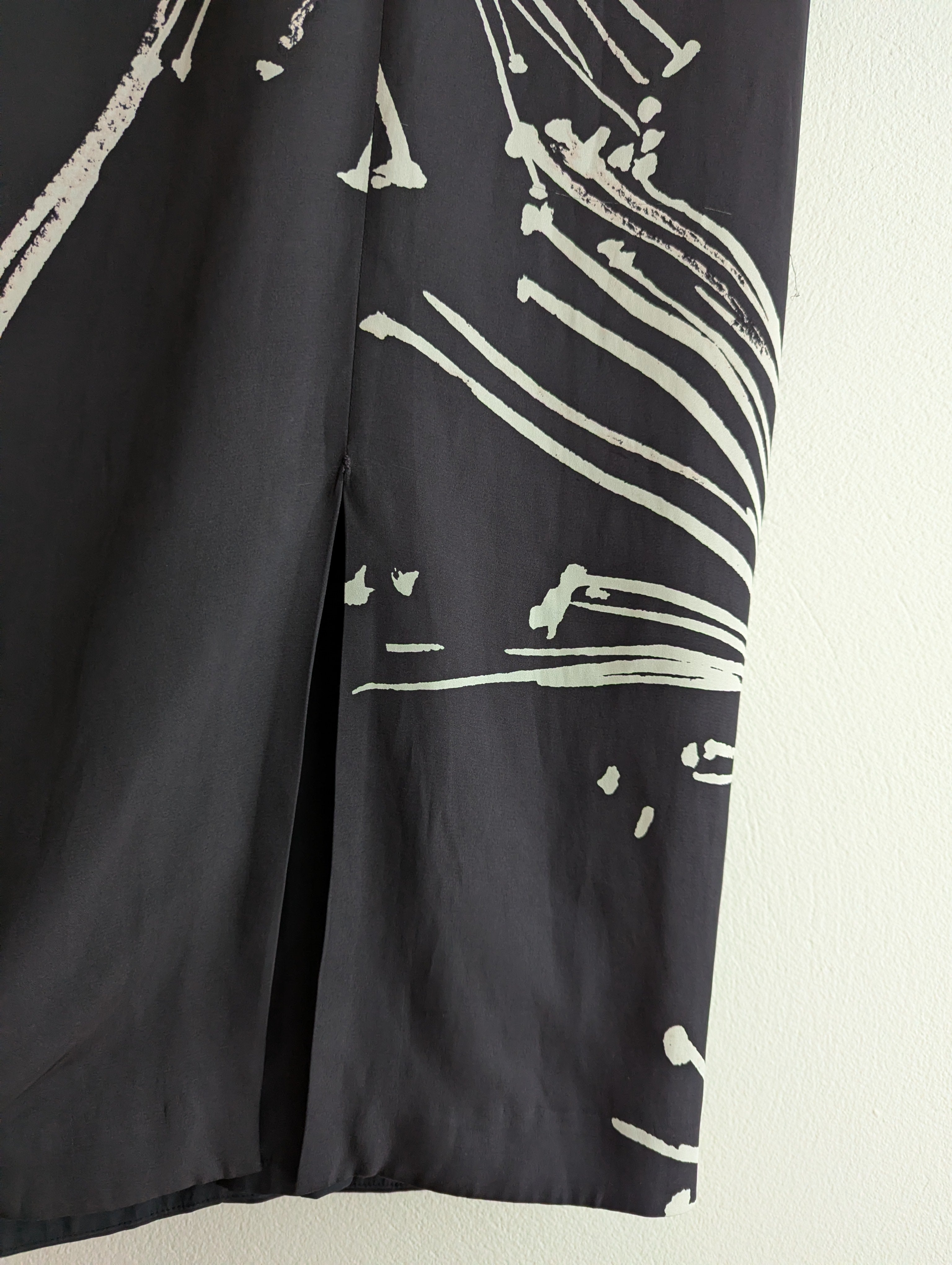 Ginger & Smart Silk Abstract Midi Dress