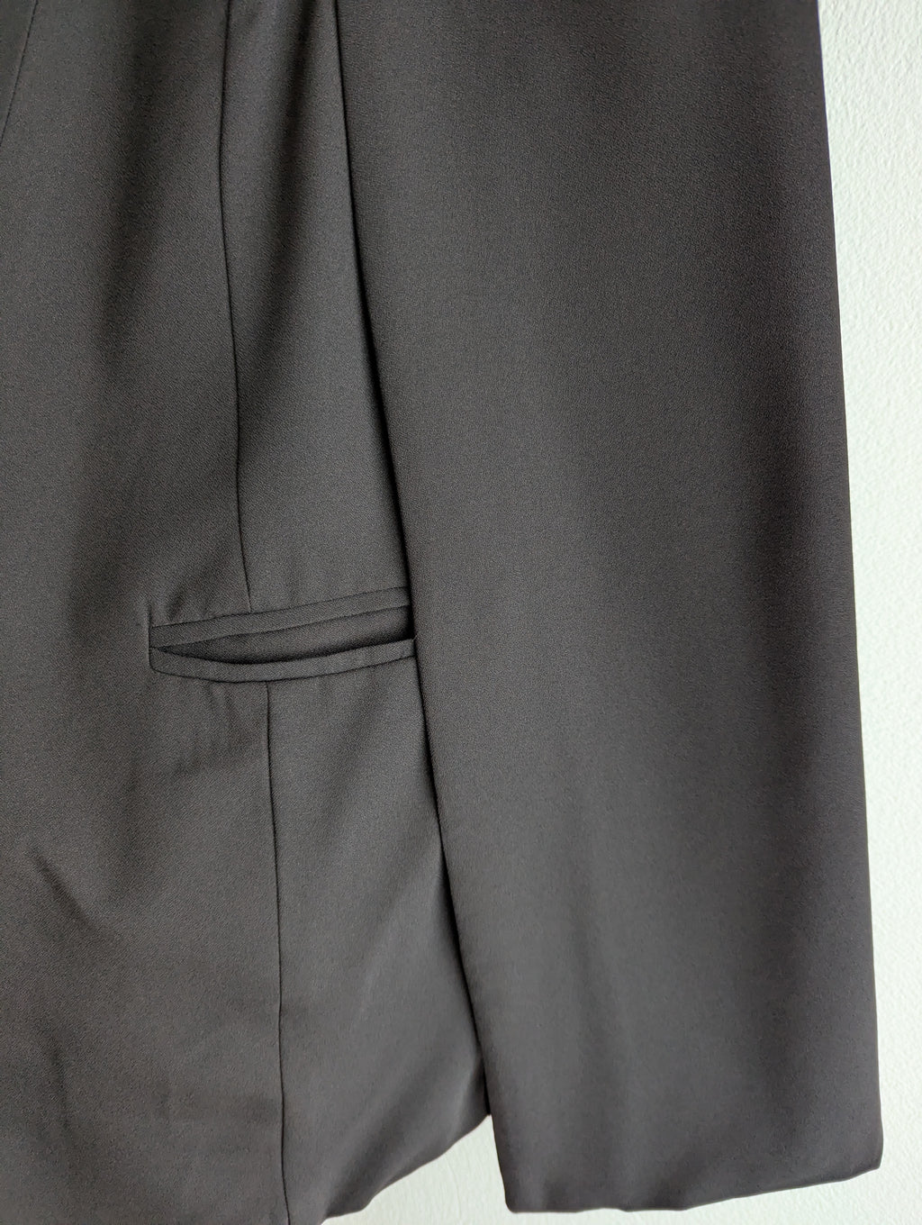 Mossée Black Blazer Cape