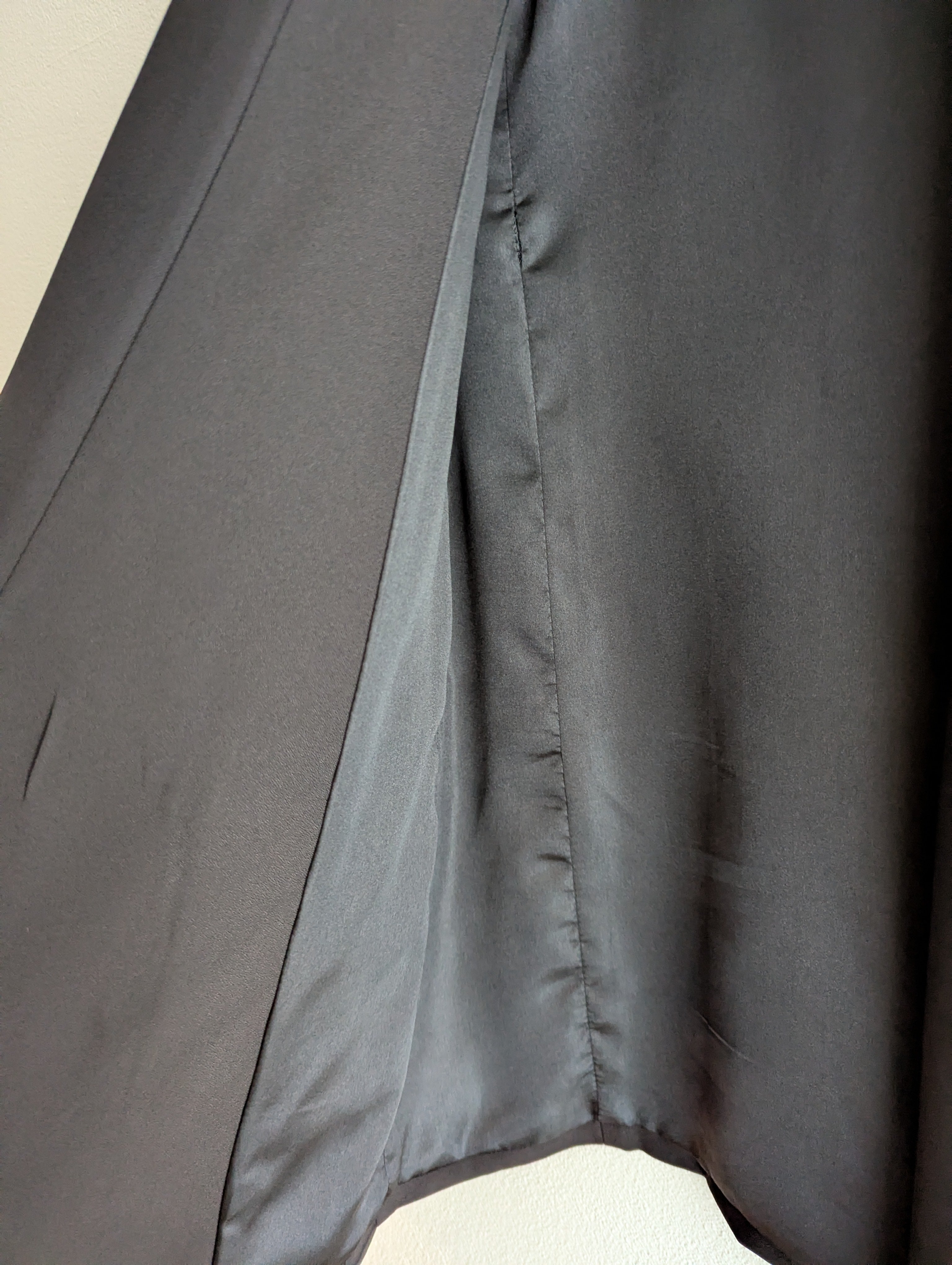 Mossée Black Blazer Cape
