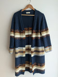 HQ Longline Stripe Cardigan