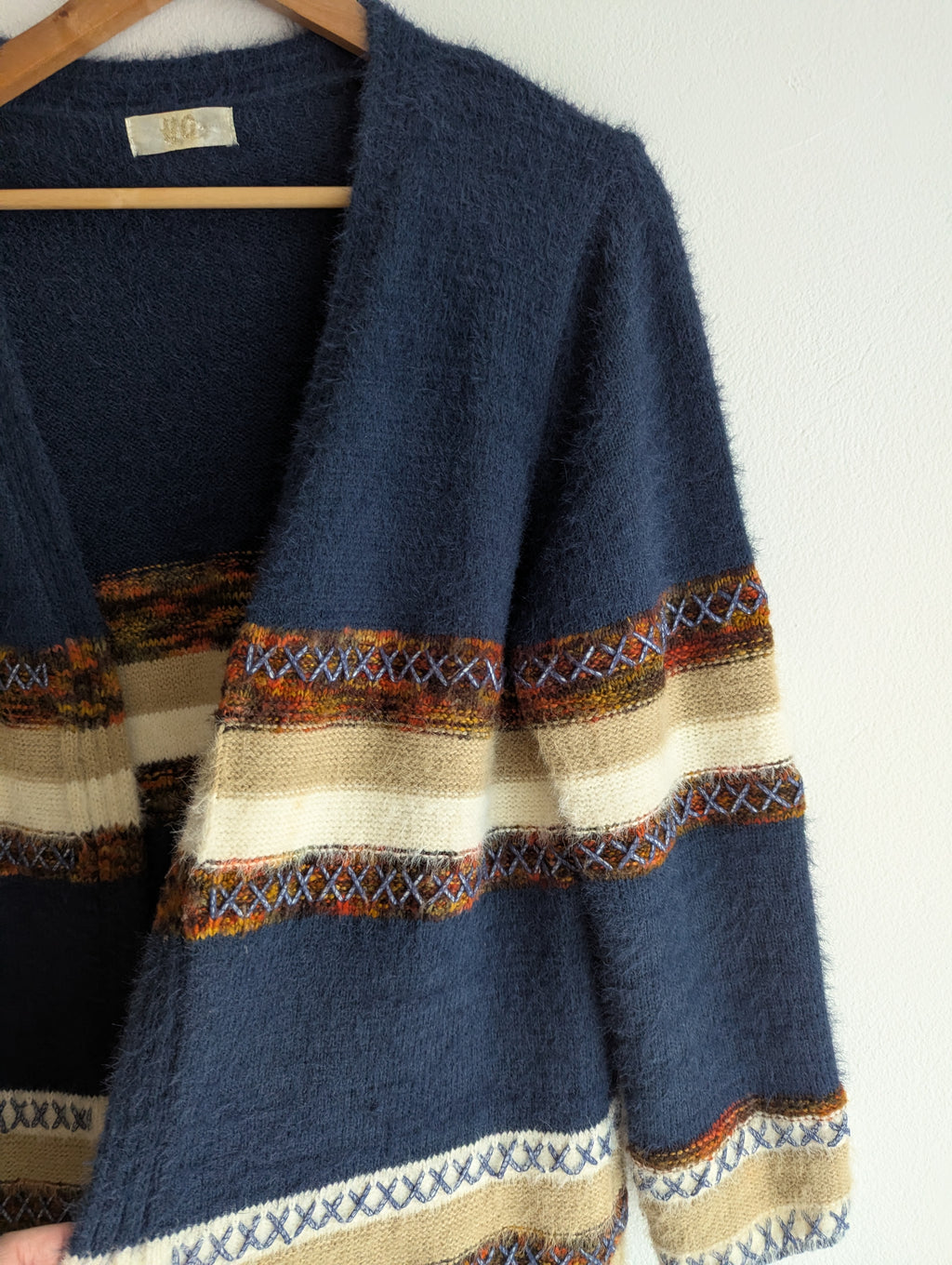 HQ Longline Stripe Cardigan