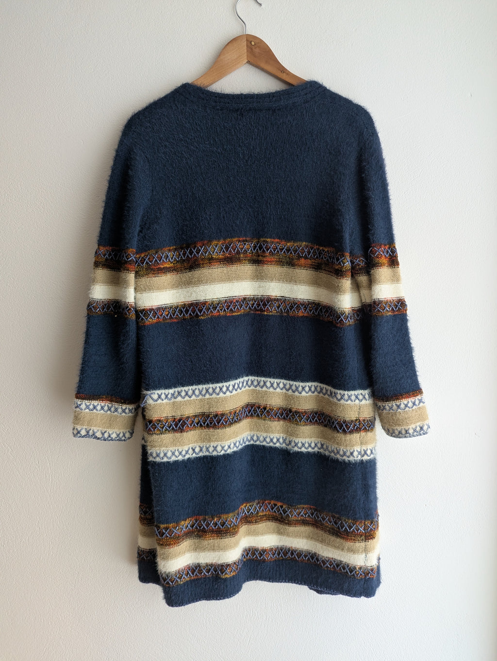 HQ Longline Stripe Cardigan