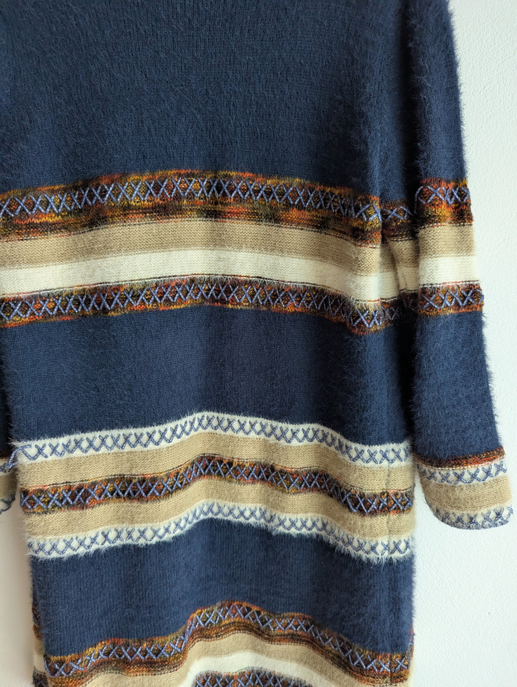 HQ Longline Stripe Cardigan