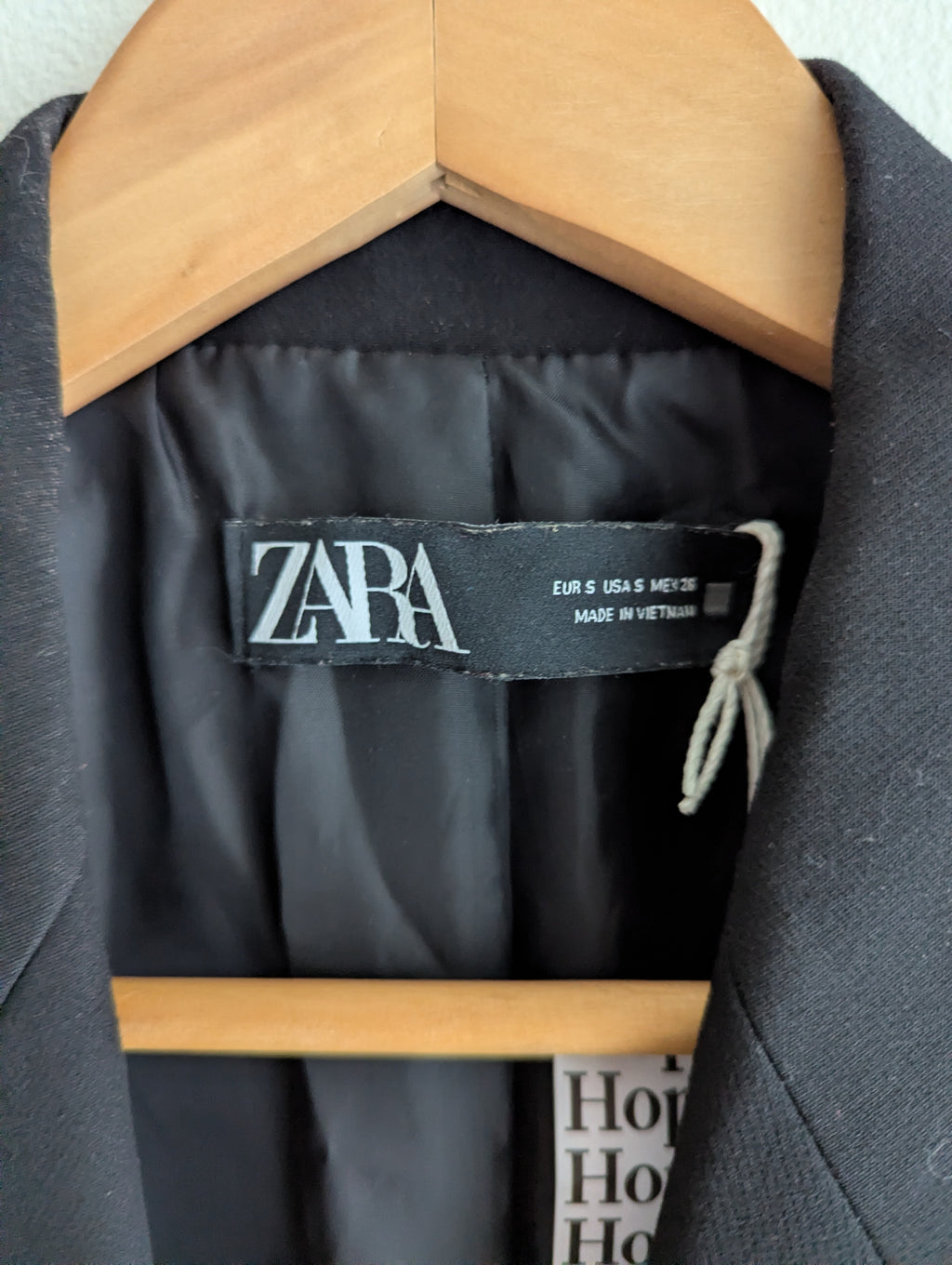 Zara Double-Breasted Longline Blazer