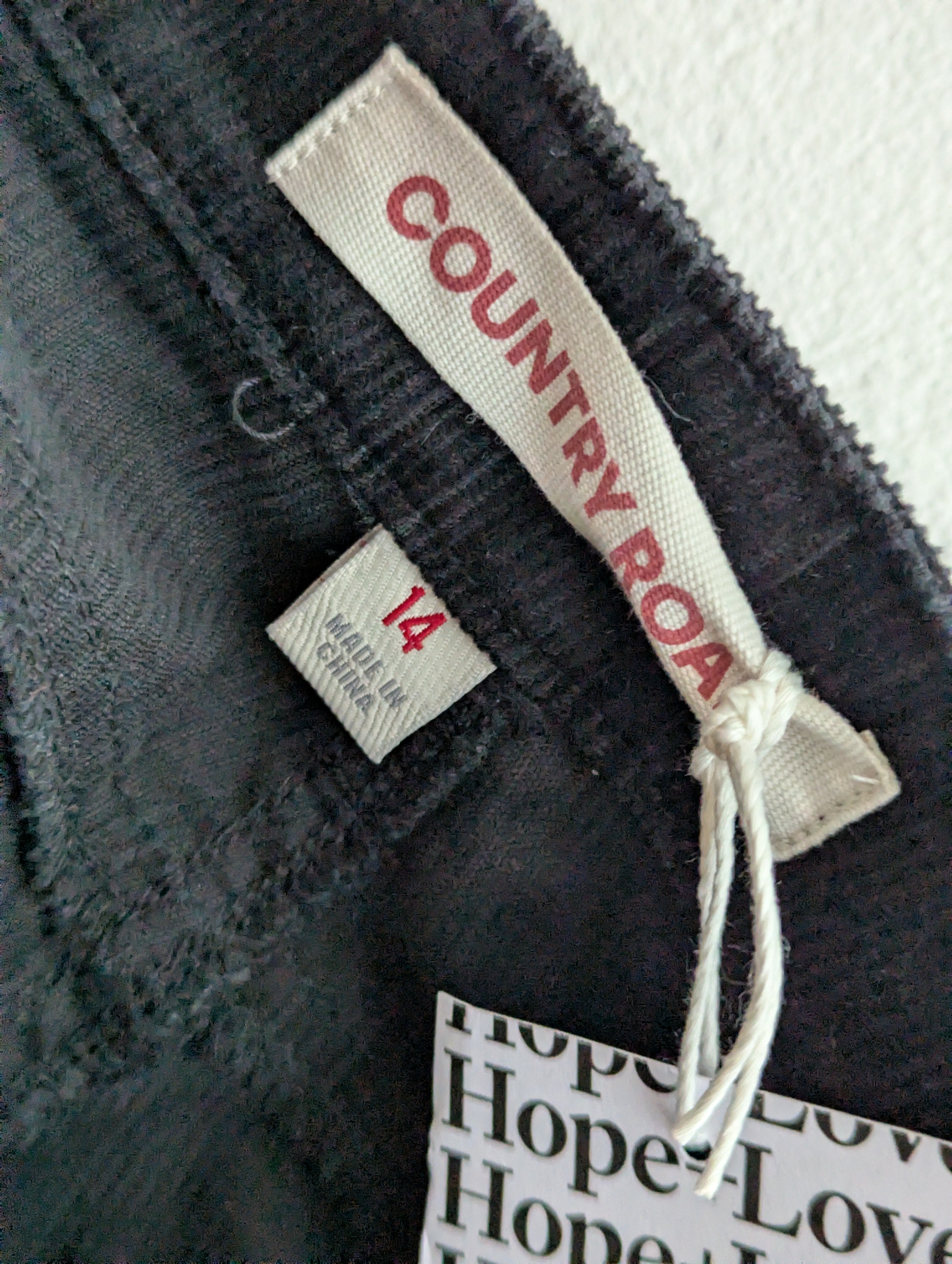 Country Road Corduroy Trousers