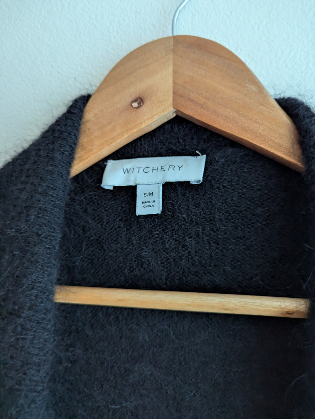 Witchery Mohair-Blend Longline Cardigan