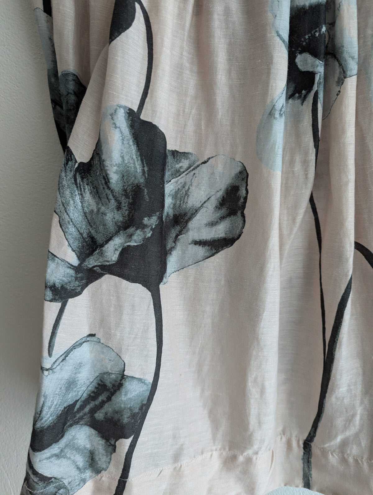 Aje Linen-Blend Off Shoulder Floral Top