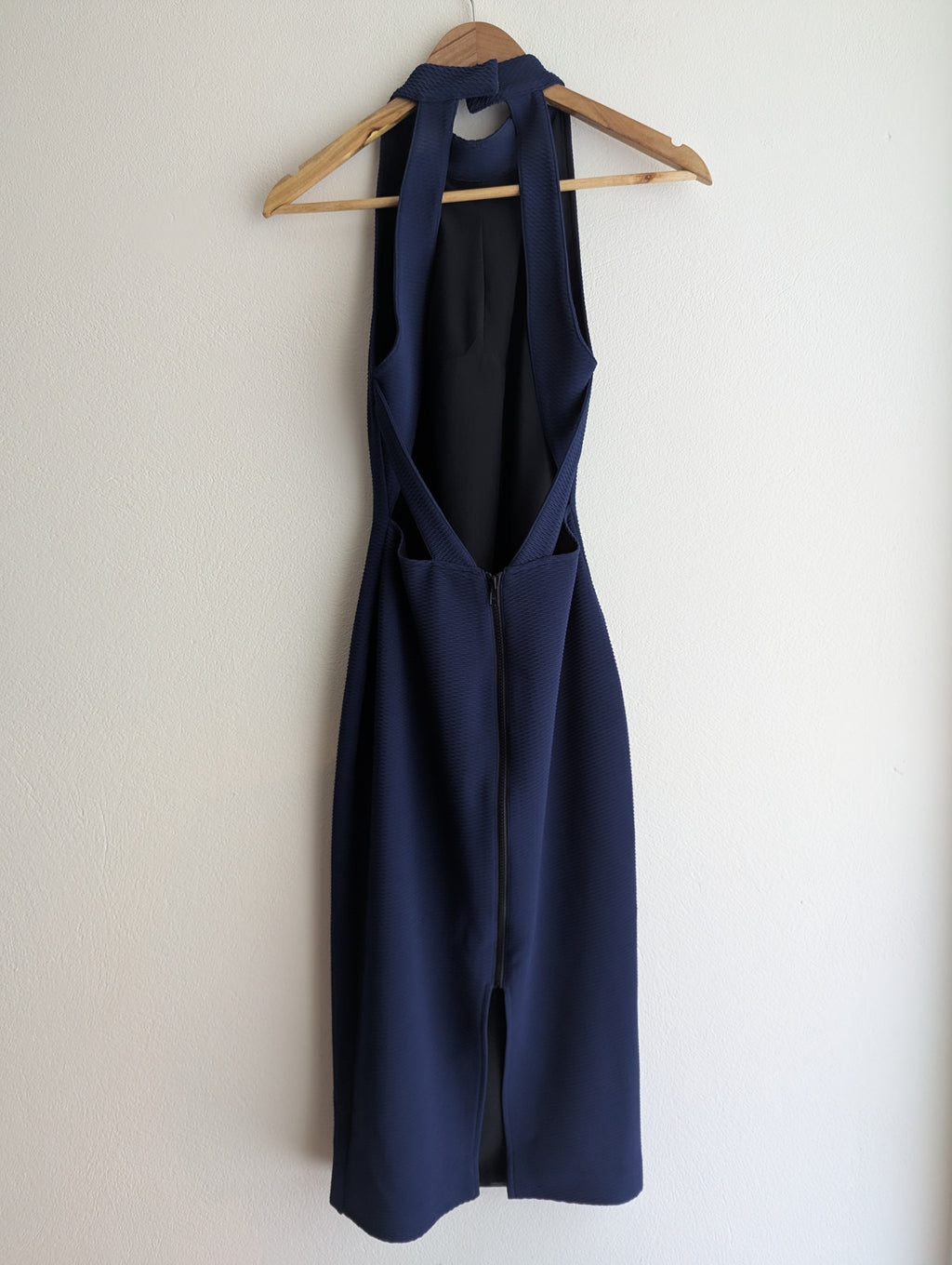 Camilla & Marc Toscana Textured Backless Dress