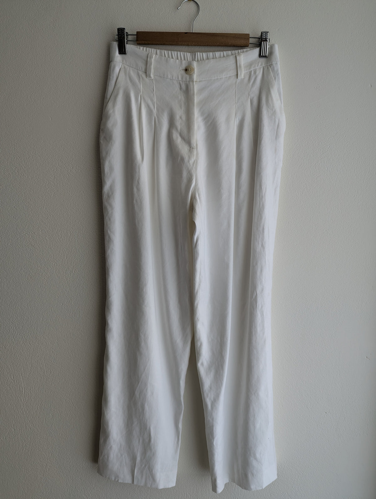 David Lawrence Linen-Blend Trousers