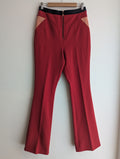 Cue Tailored Red Flared Pants