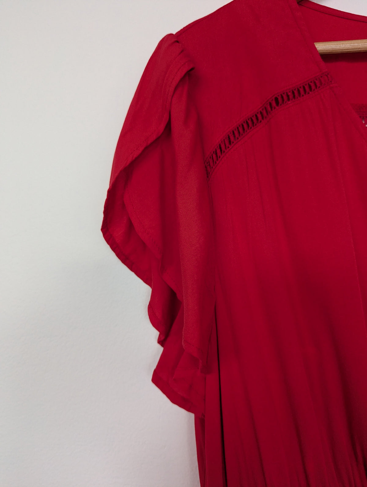 Caroline Morgan Red Maxi Dress