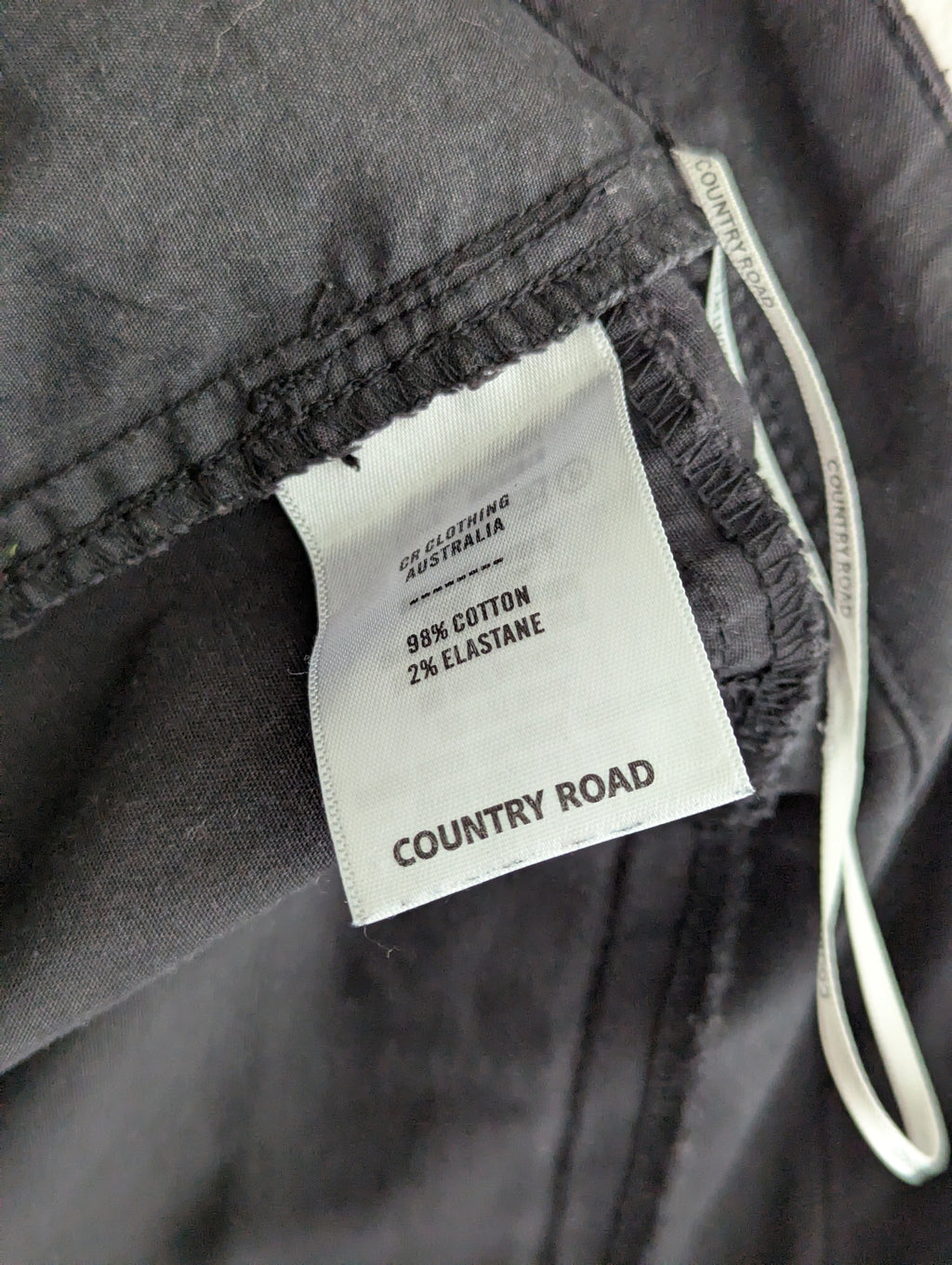 Country Road Black Chinos