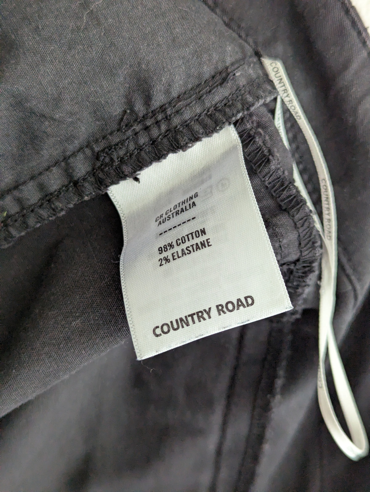Country Road Black Chinos