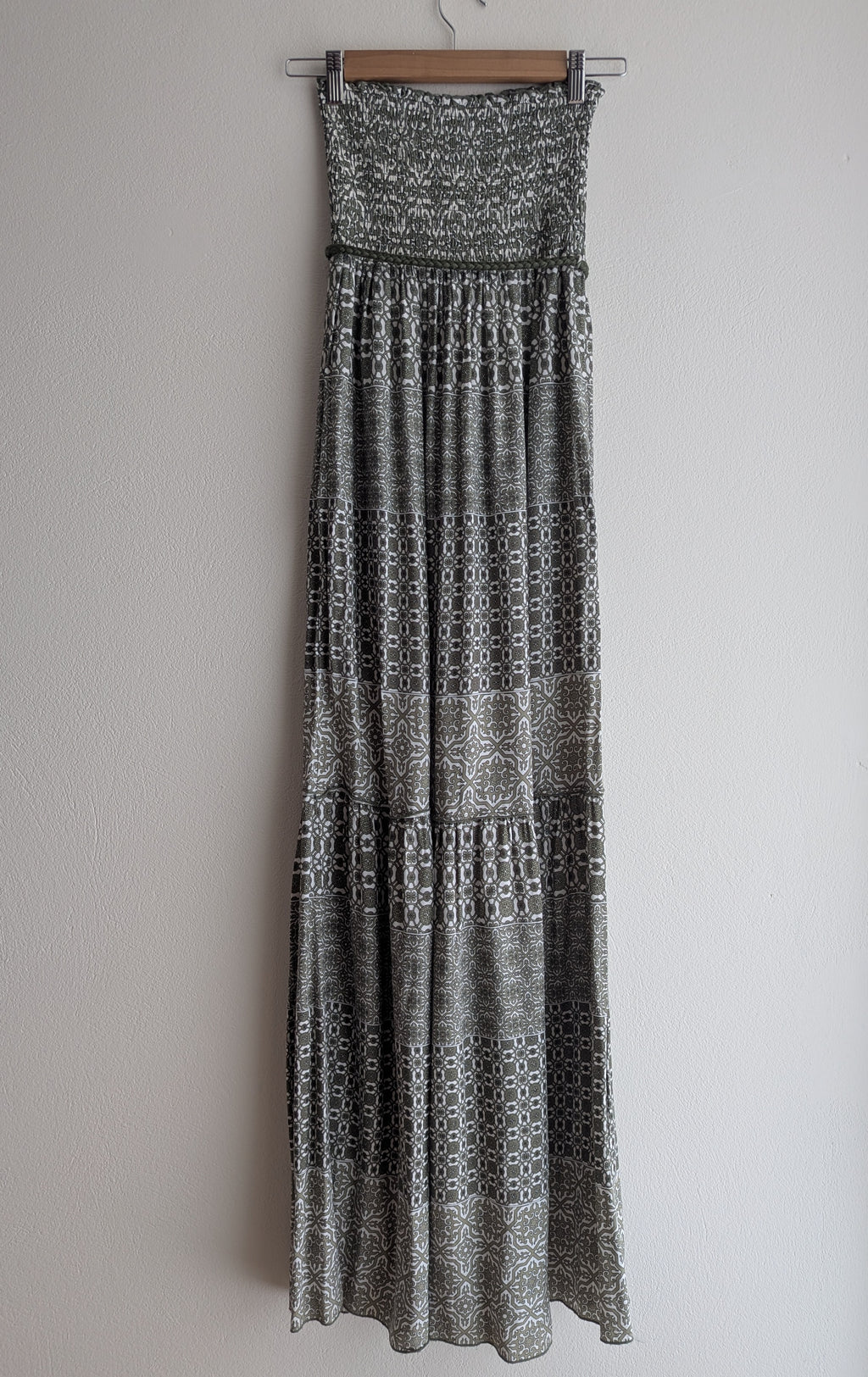 Guess Strapless Bandeau Strapless Maxi Dress