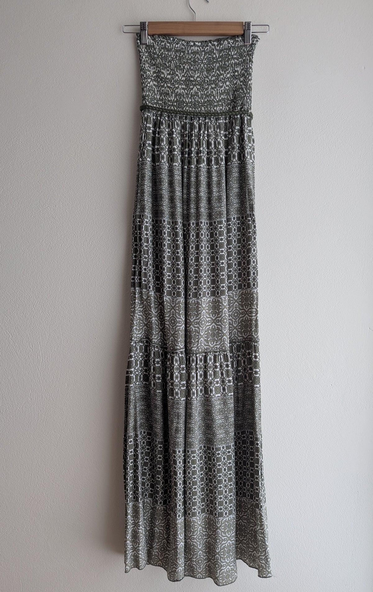 Guess Strapless Bandeau Strapless Maxi Dress
