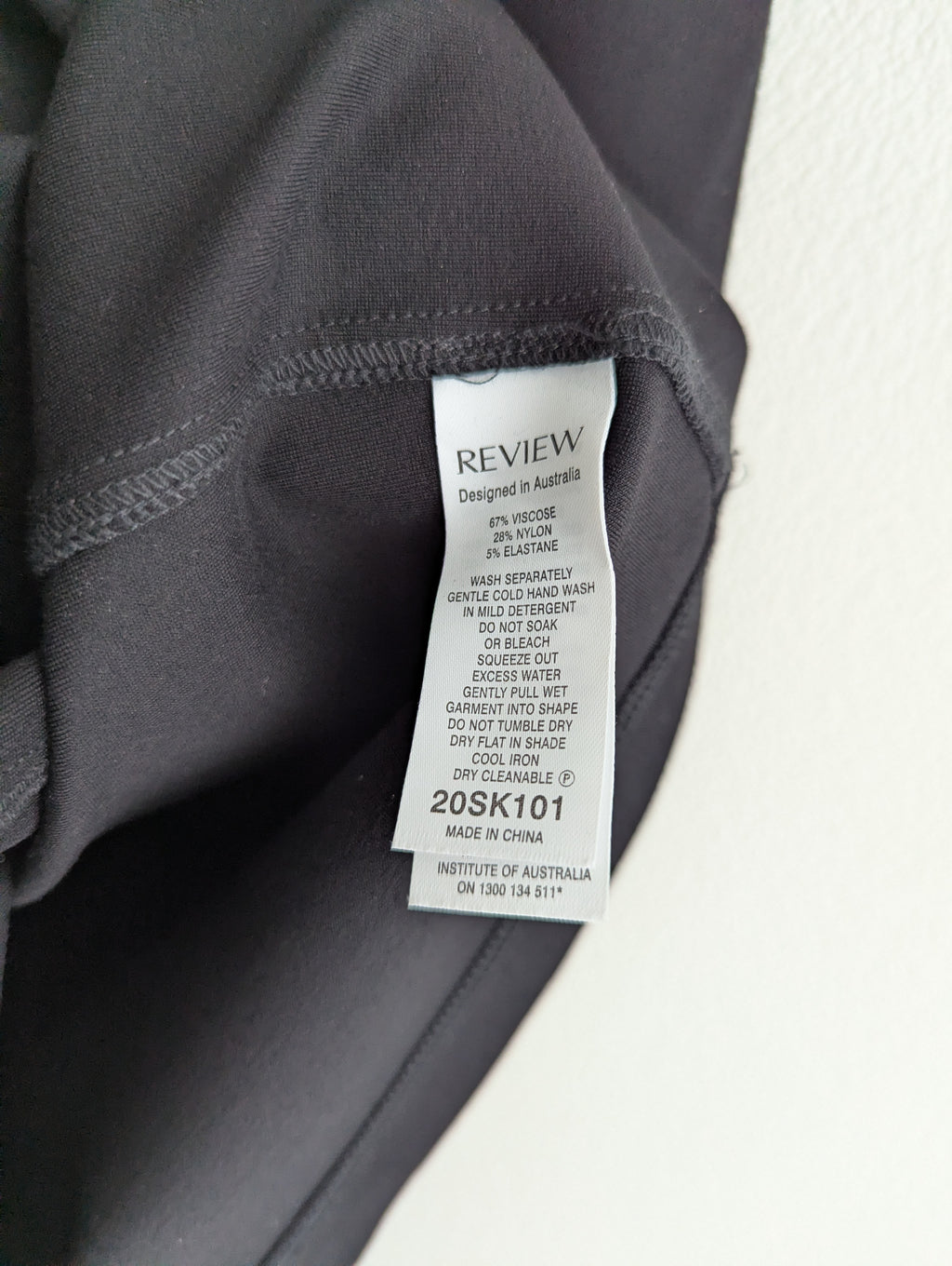 Review Black Ponte Skirt