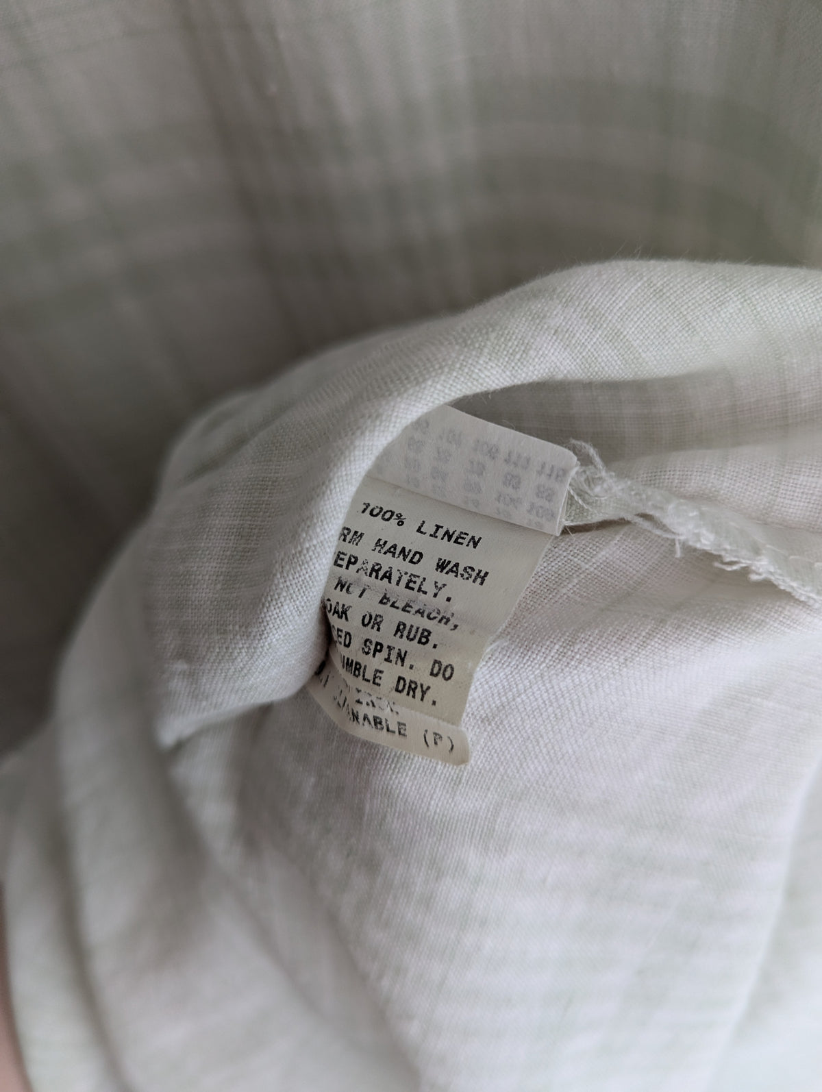 Club Petite White Gingham Linen Dress