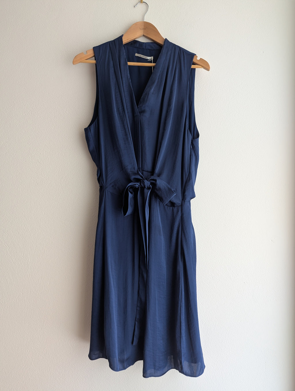 Jane Lamerton Navy Satin Dress