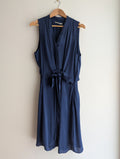 Jane Lamerton Navy Satin Dress