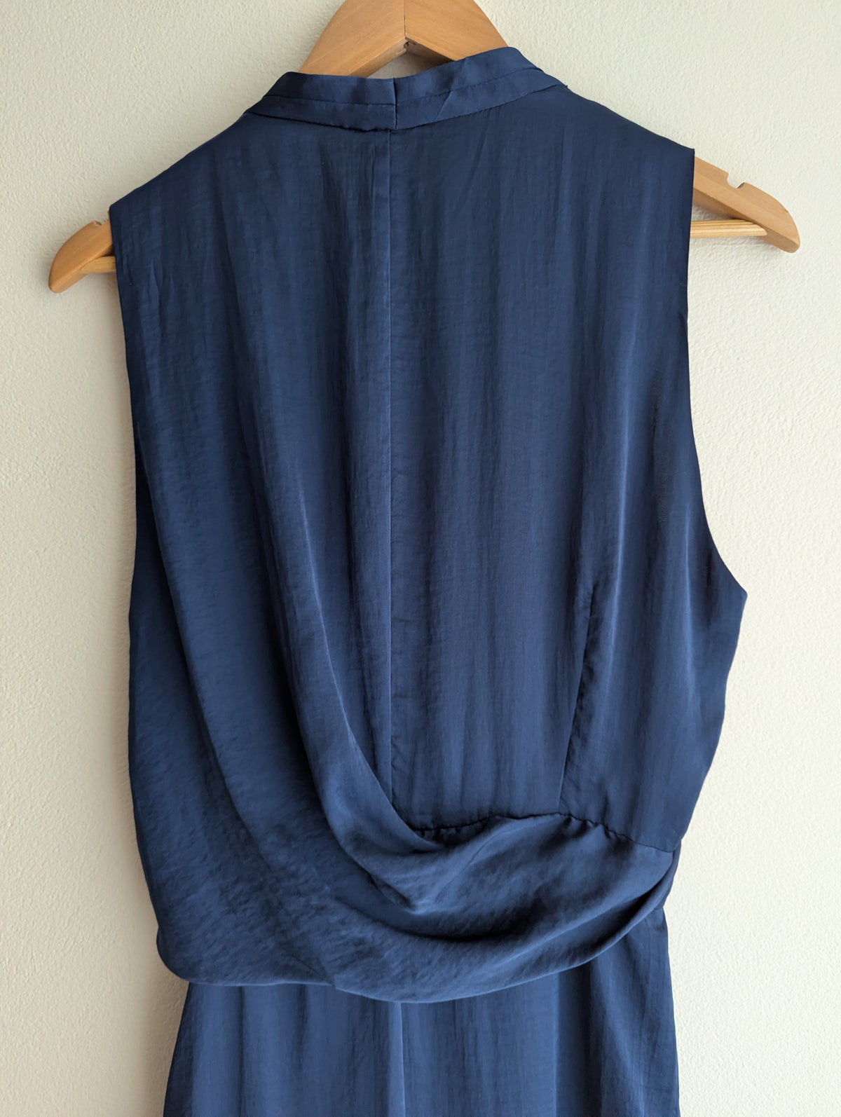 Jane Lamerton Navy Satin Dress