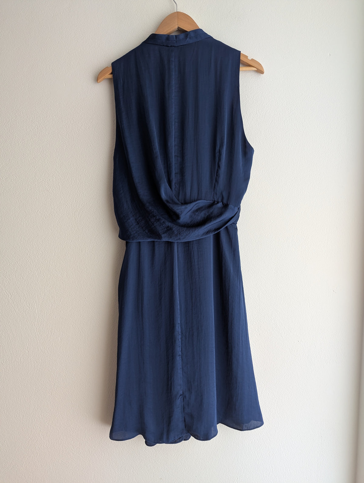 Jane Lamerton Navy Satin Dress