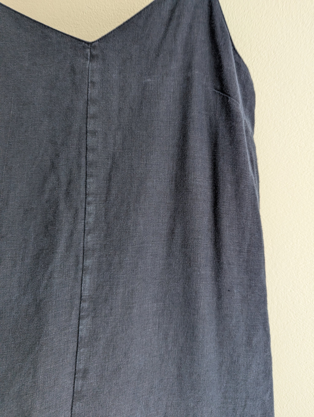 Country Road Navy Linen Shift Dress