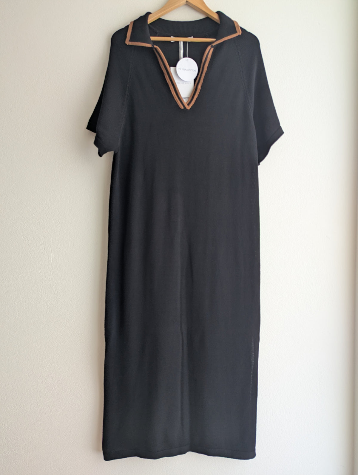 Label Of Love Knitted Cotton Maxi Dress