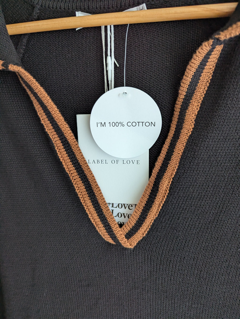 Label Of Love Knitted Cotton Maxi Dress