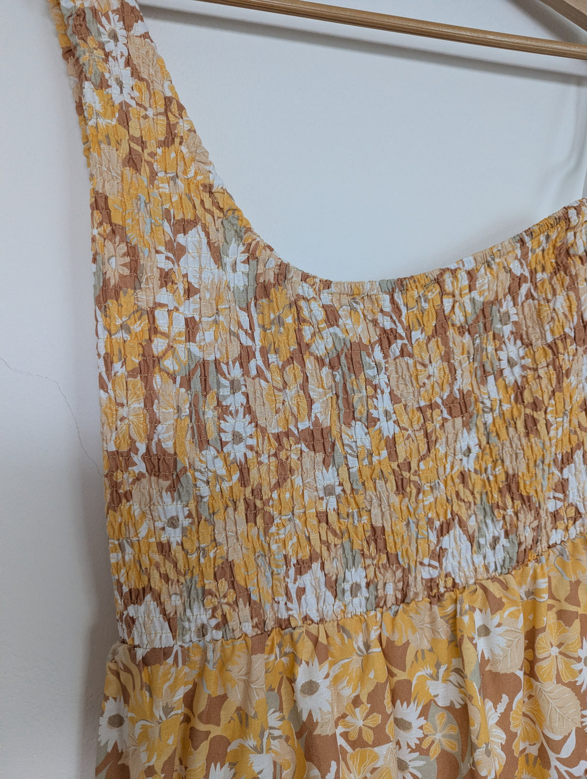 Charlie Holiday Sunny Yellow One Shoulder Maxi Dress