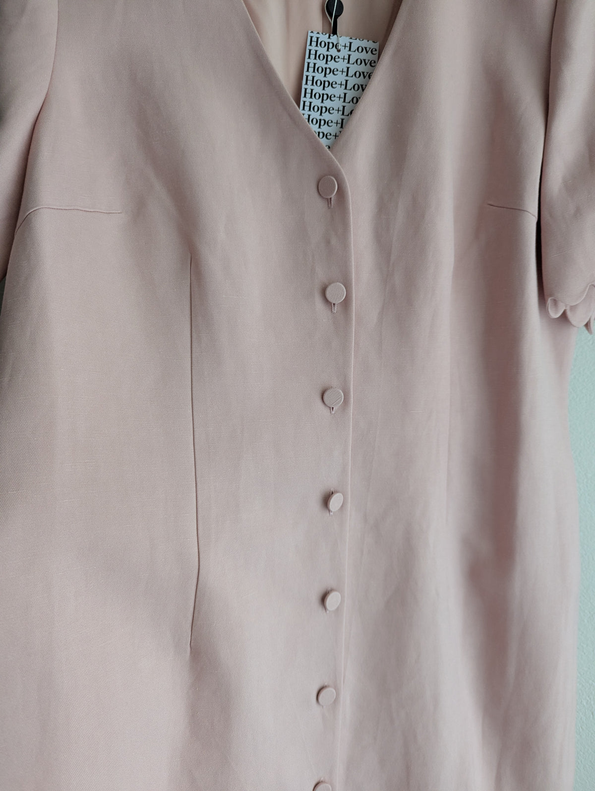 Perri Cutten Pink Shirt Dress